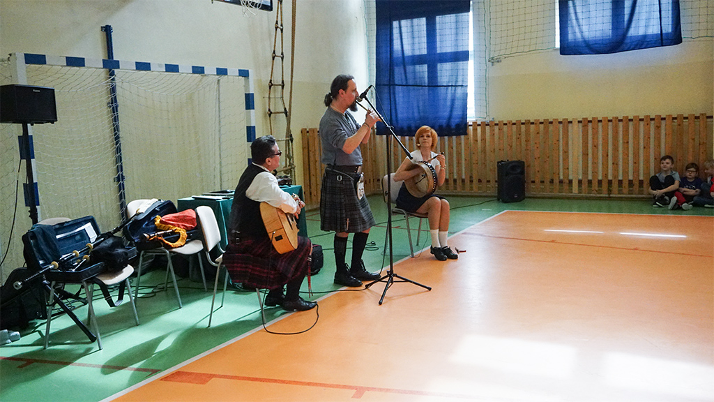 Koncert muzyczny – celtyckie trio.
